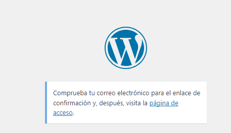 restablecer clave wordpress