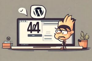 error 404 wordpress